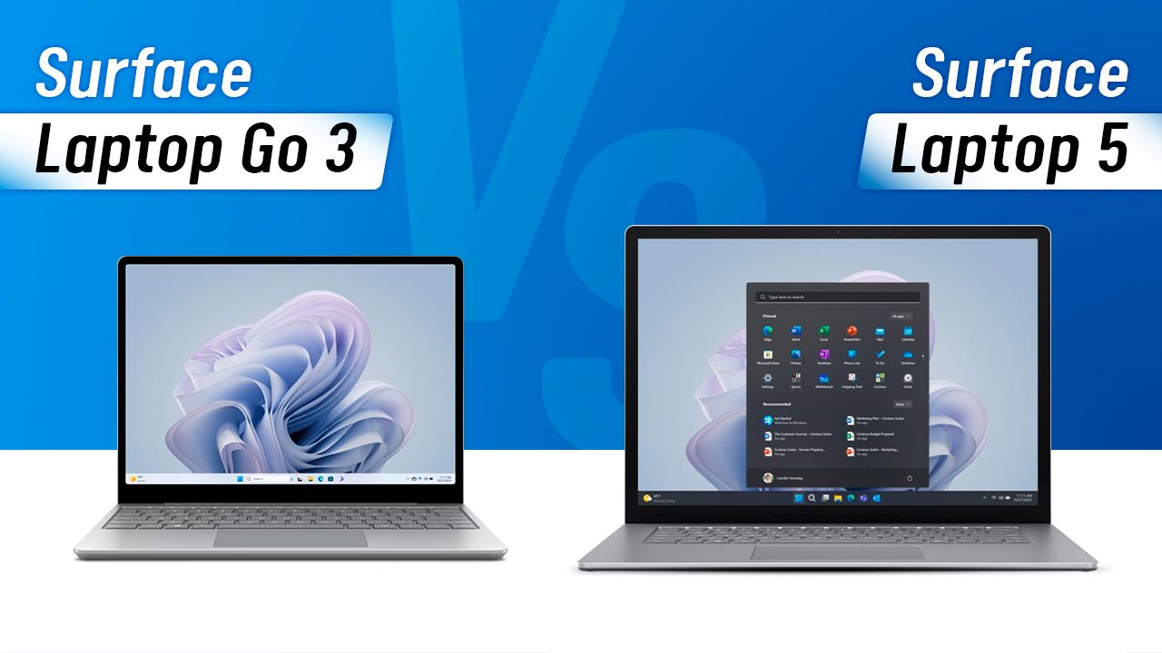 Surface Laptop Go 3 vs Surface Laptop 5