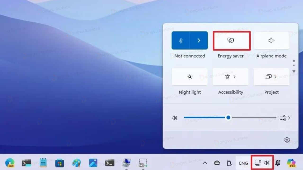 Energy Saver trên Windows 11